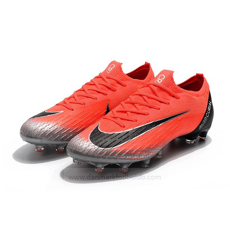 Nike Mercurial Vapor XII Elite Ag-Pro Fodboldstøvler Herre – Rød Sølv Sort